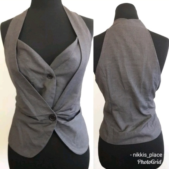 Piko 1988 Jackets & Blazers - 🌟3 For $25🌟Anthropologie Piko 1988 Gray Vest